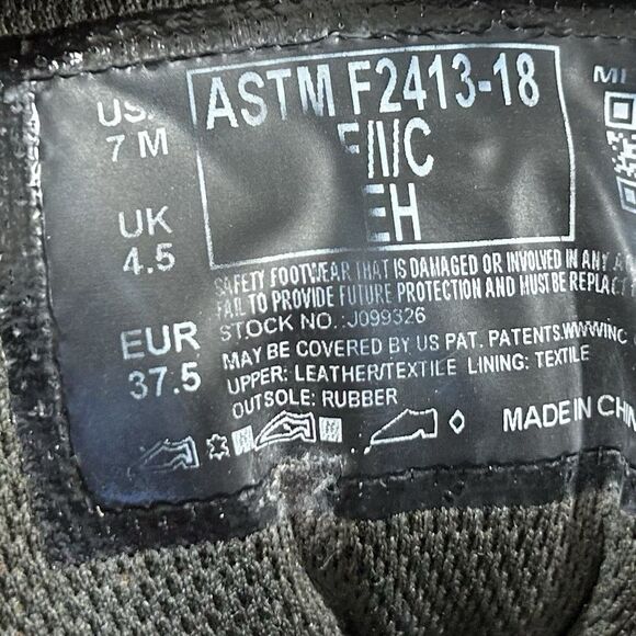 Merrell Siren Womens Sz 7 Brown Waterproof Hiking Mid Safety Toe Work Boots Used - Picture 14 of 14